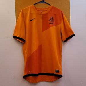 Nike KNVB Dri-Fit Orange Tee
